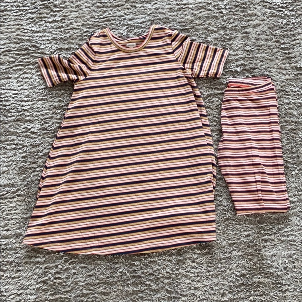 Gymboree Girls XL (14) Dress & Leggings Set